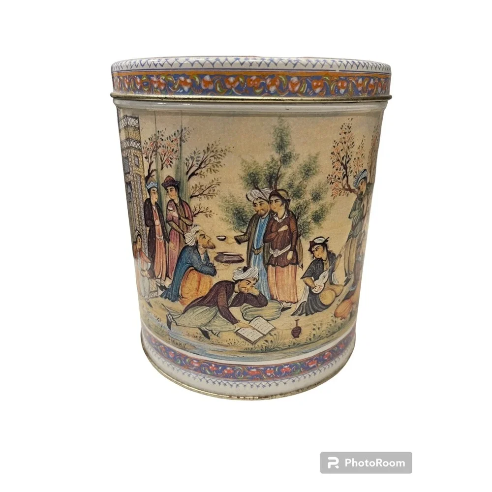 Vintage Benandre Bath Oil Crystals Ben‎ Ricket Tin Used RARE 6